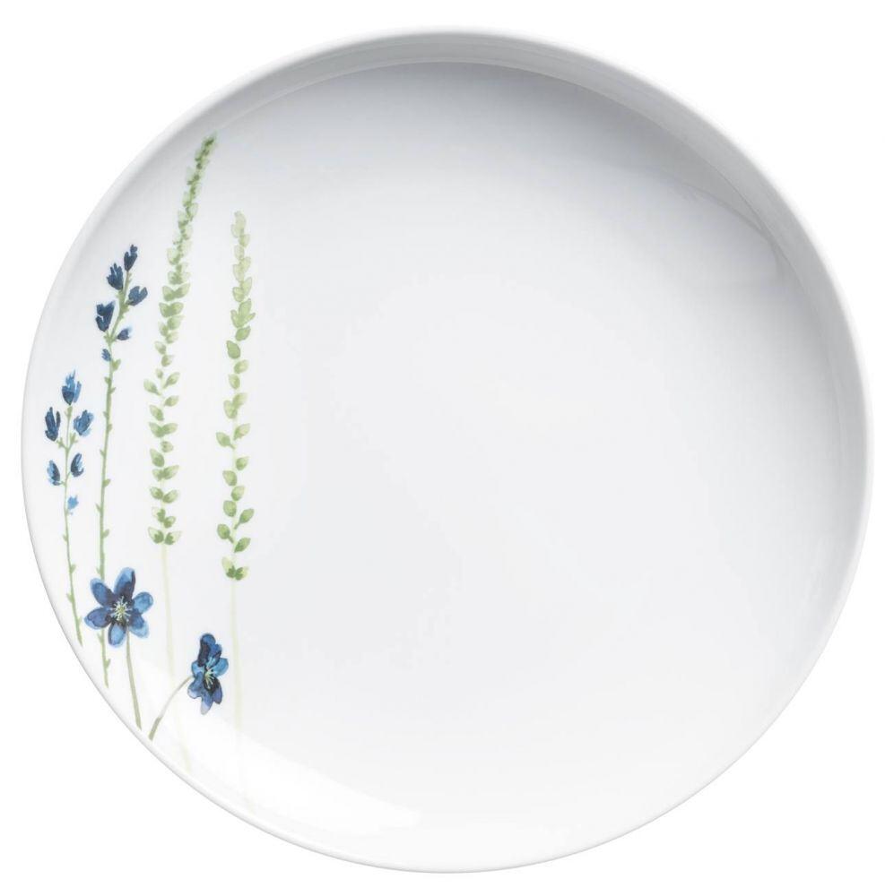 Kahla Speiseteller Wildblume 27 cm, blau-rot