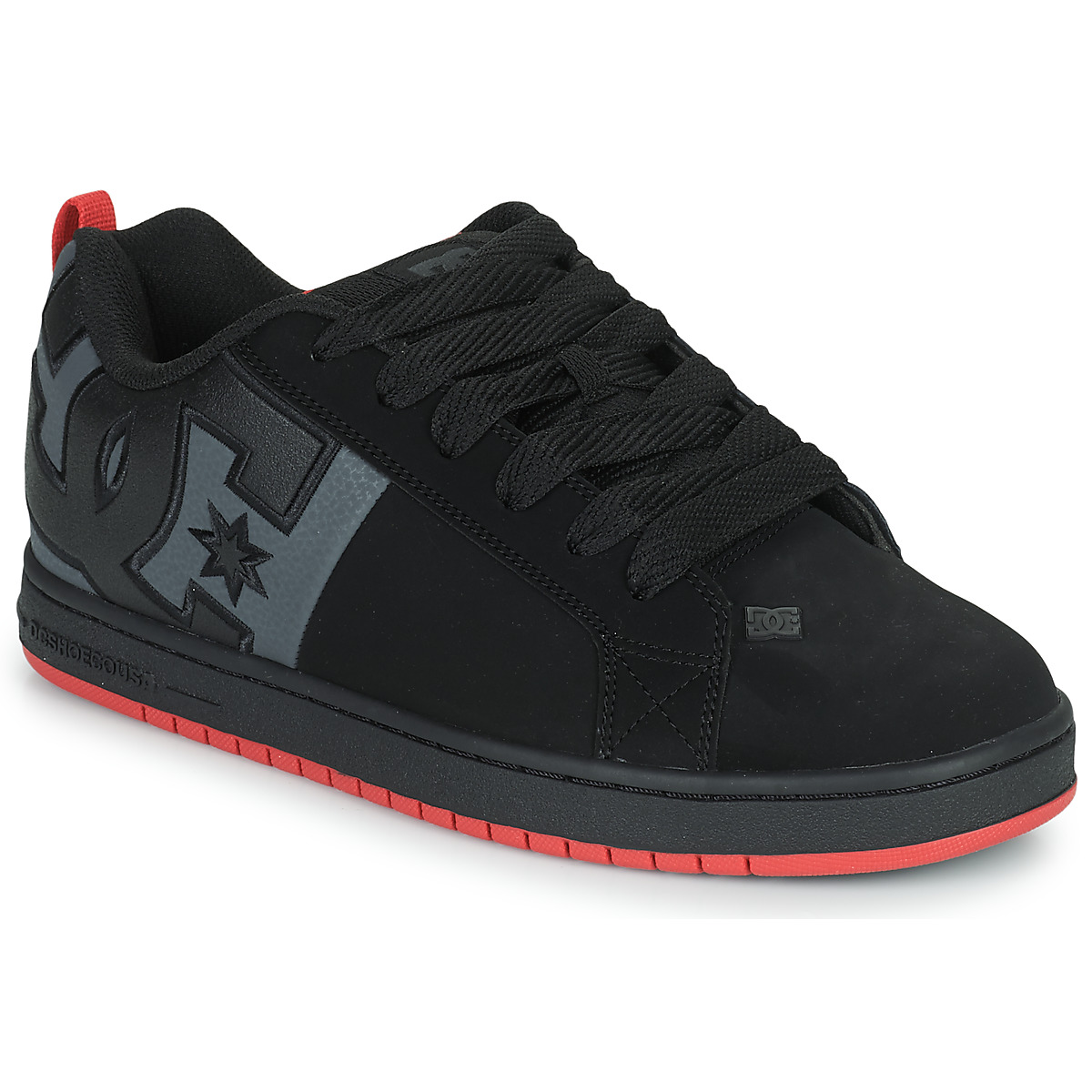 DC Shoes - COURT GRAFFIK SQ - Black / Red