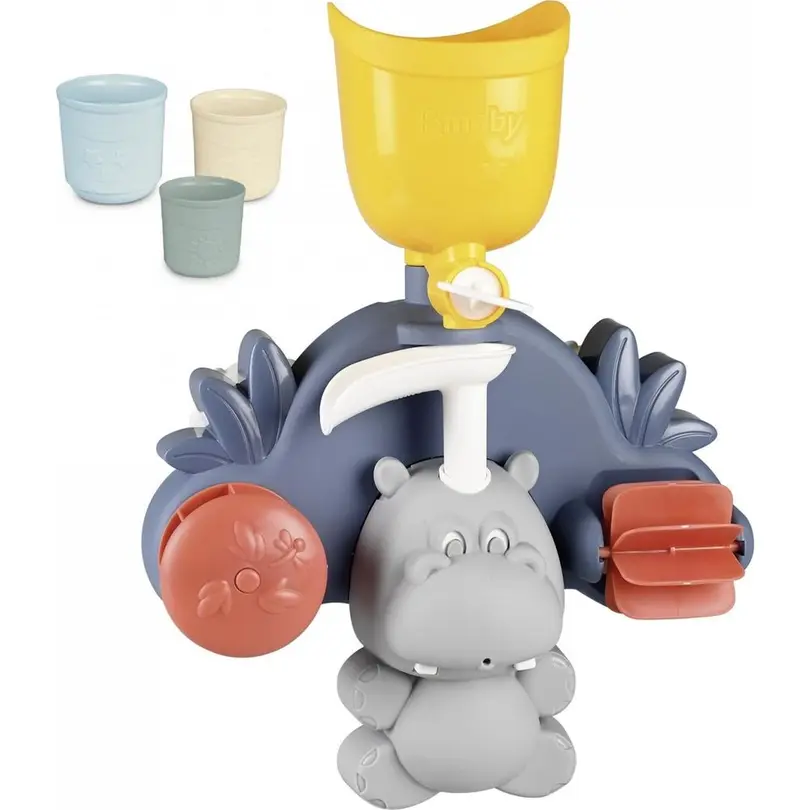 Badespielzeug 8-teilig Hippo