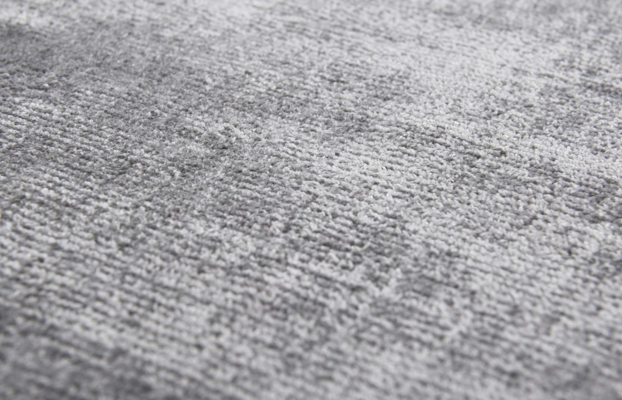 SHINE - Tapis élégant avec un doux brillant en viscose Gris 85x155