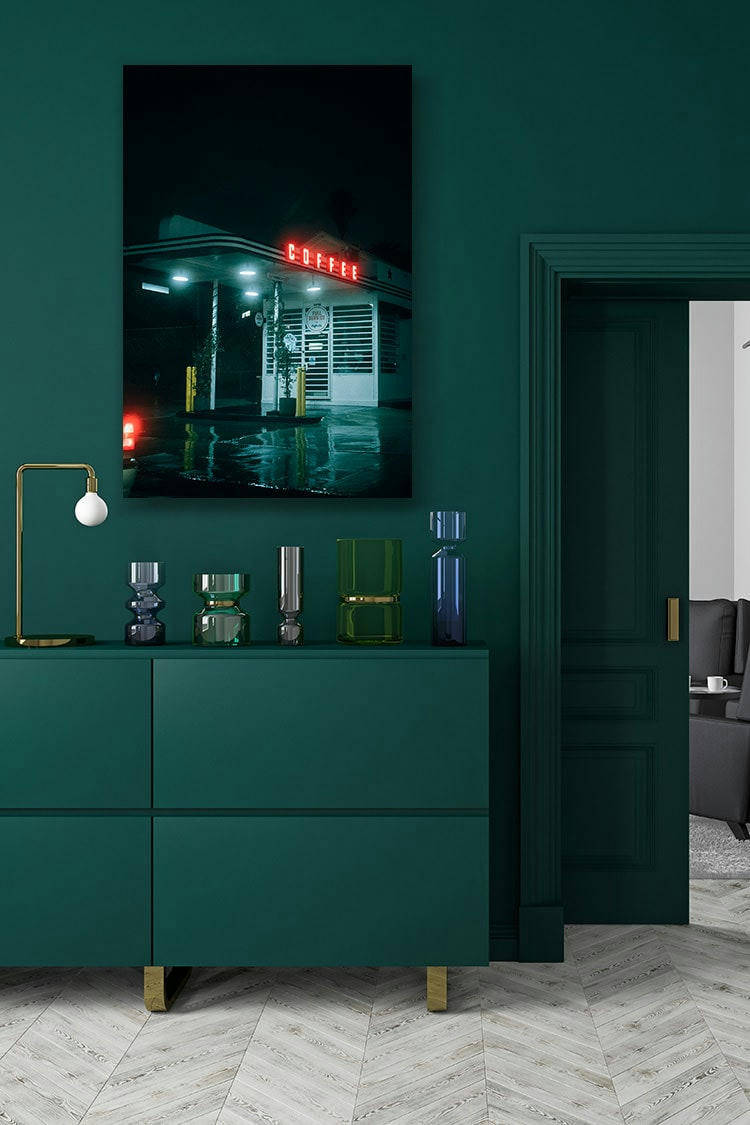 COFFEE - Photographie d'art d'Arnaud Moro 60x90 cm sur plexi