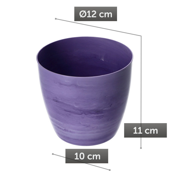 Doniczka Osłonka Donica Na Kwiaty Kolory 12 cm