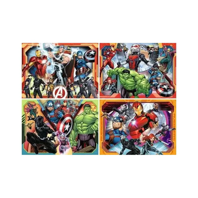 Puzzle 4er-Set Avengers