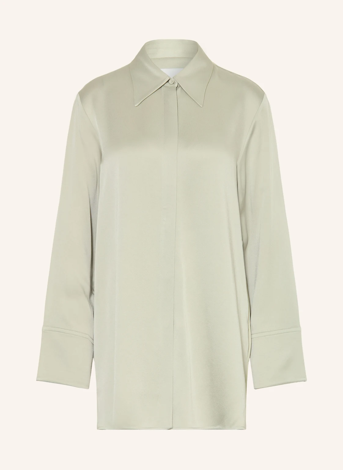 JIL SANDER Hemdbluse aus Satin