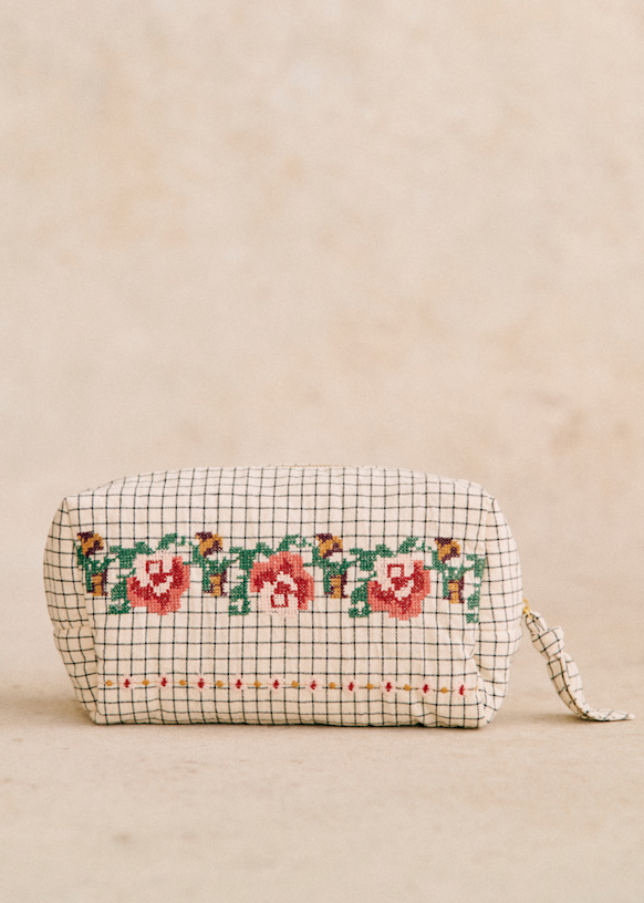 Toiletry bag - Sézane x Lucia Vergara