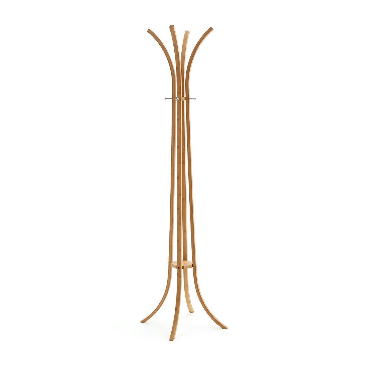 Porte manteaux Teepi 4 branches sur pied, bambou