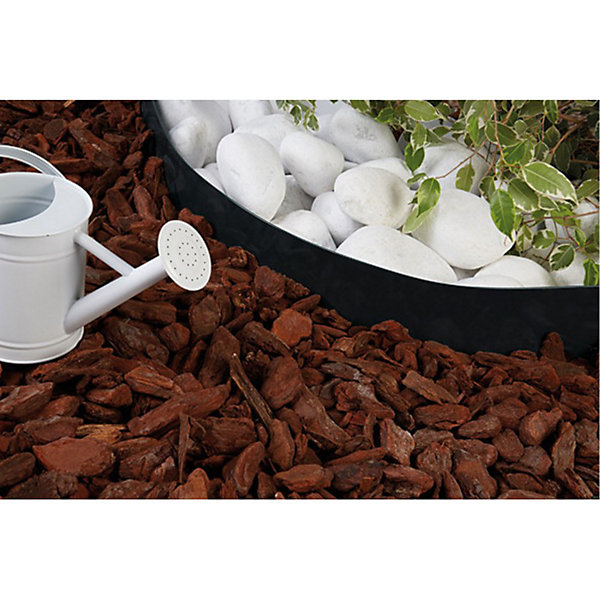 Kit de 3 bordures jardin acier galvanisé - 99 x 12 cm - Gris anthracite