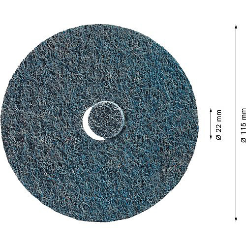 Disque abrasif non-tissé Expert N477 SCM D 115mm grain fin - BOSCH - 2608901267