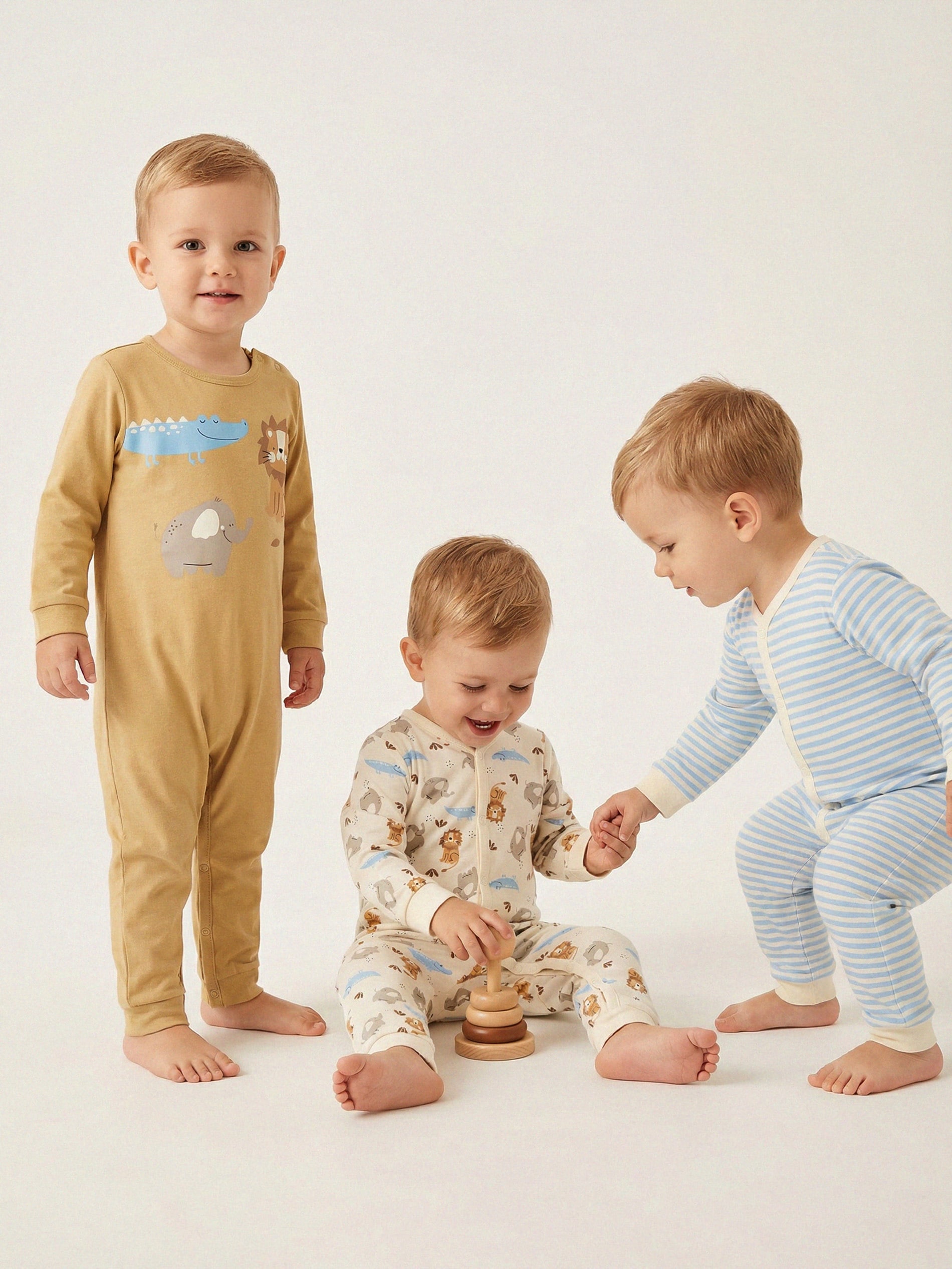 Bawełniany pajacyk 3 pack
