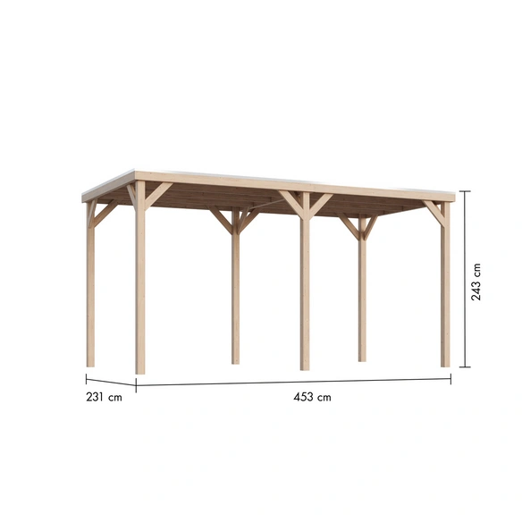 Pavillon »Cubeco«, BxHxT: 231 cm x 243 cm x 231 cm