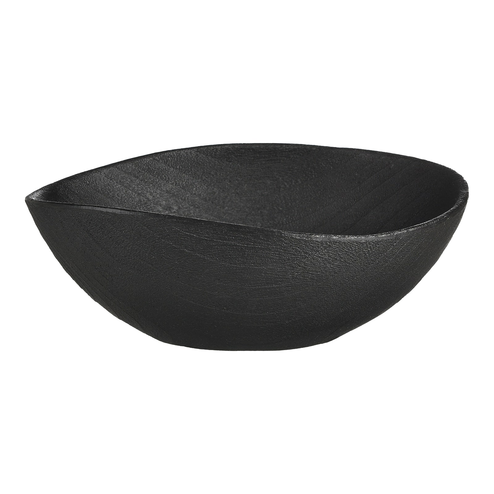 Deko-Schale Schwarz, ⌀ 24.5 cm, H 185 mm