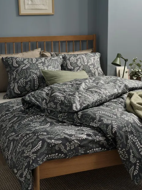 Sengetøj GINA satin 140x200 grøn
