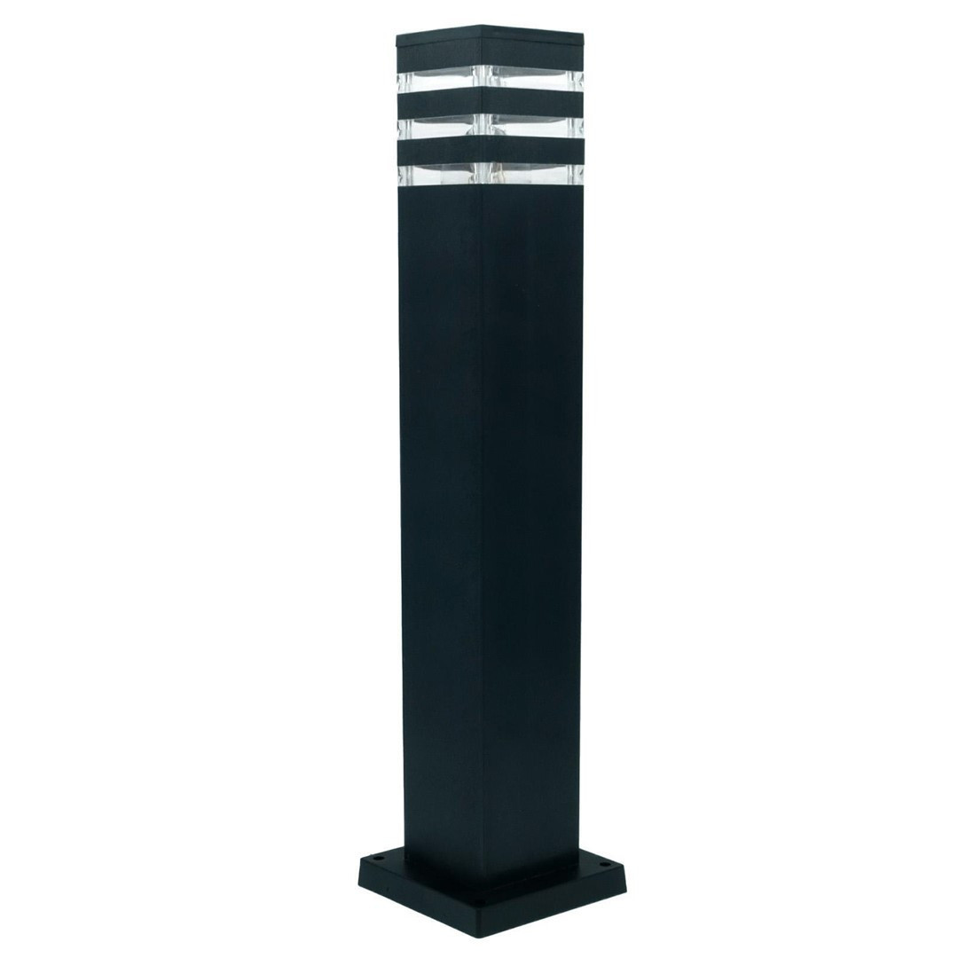 Lampa ogrodowa stojąca czarna SAGITTA wys:60 cm 1xE27x30W IP54 IdeaLED
