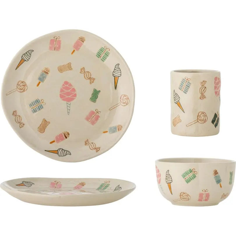 Kinder Geschirr-Set Sweets