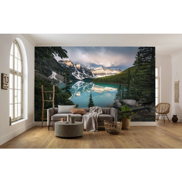 Vliestapete »Morning«, Breite 450 cm, seidenmatt