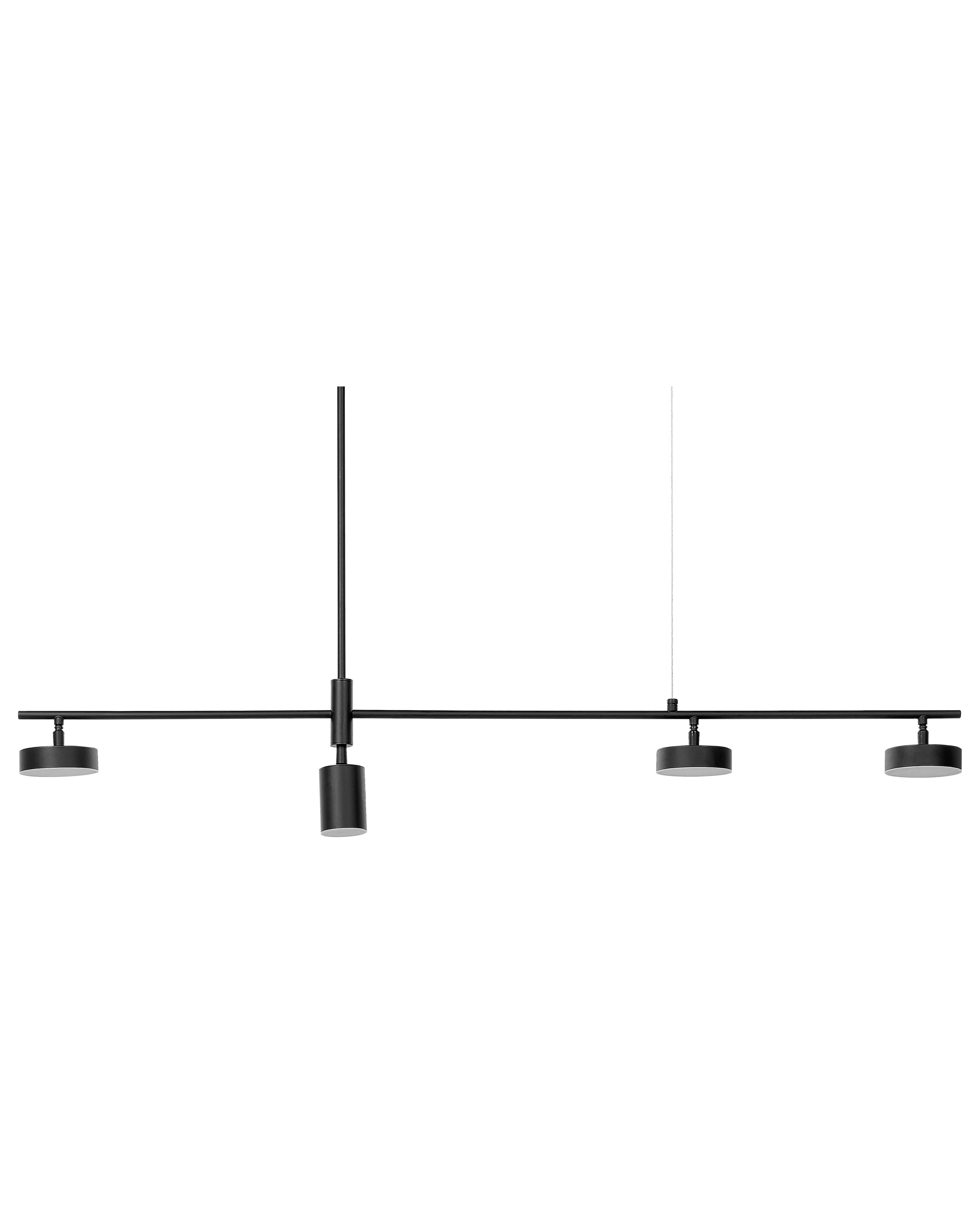 LED Pendant Lamp FOYLE Metal Black
