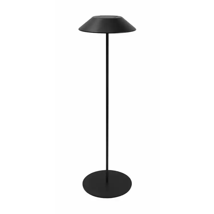 Habitat Metal Solar Light - Black