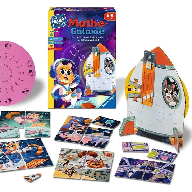 Kinderspiel Mathe-Galaxie