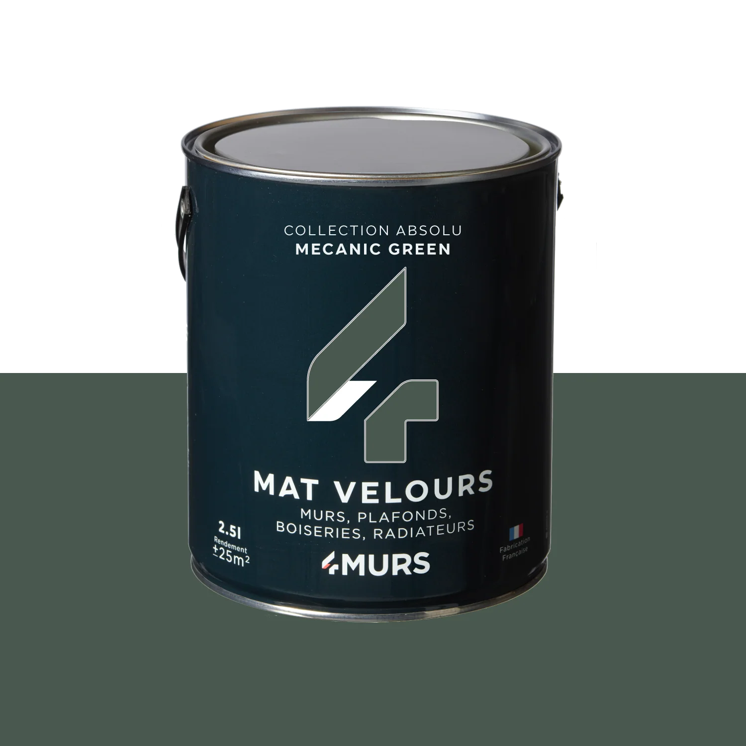 Absolu Peinture Peinture mecanic green Mat 2,5 L