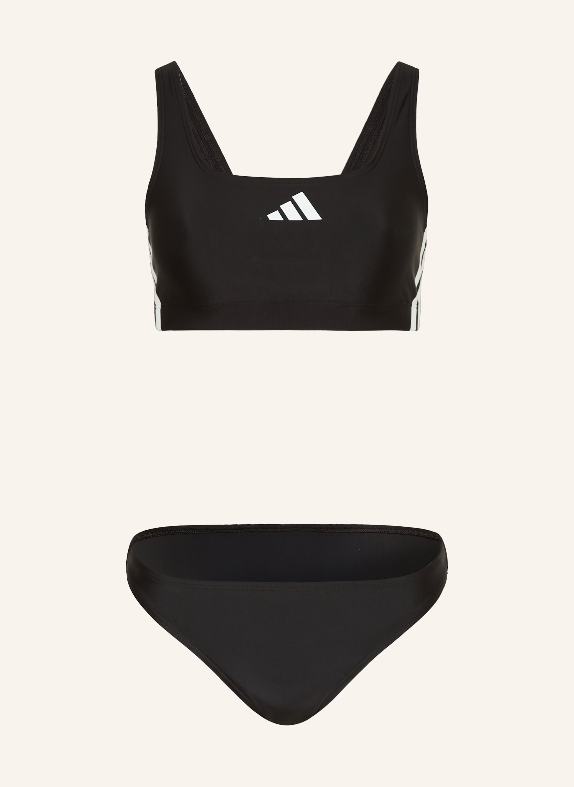 adidas Bustier-Bikini 3-STREIFEN