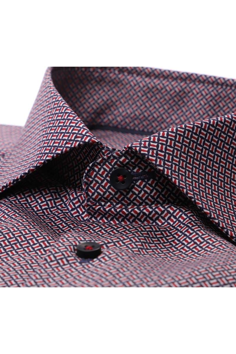 ETERNA Slim Fit Hemd rose, Bedruckt