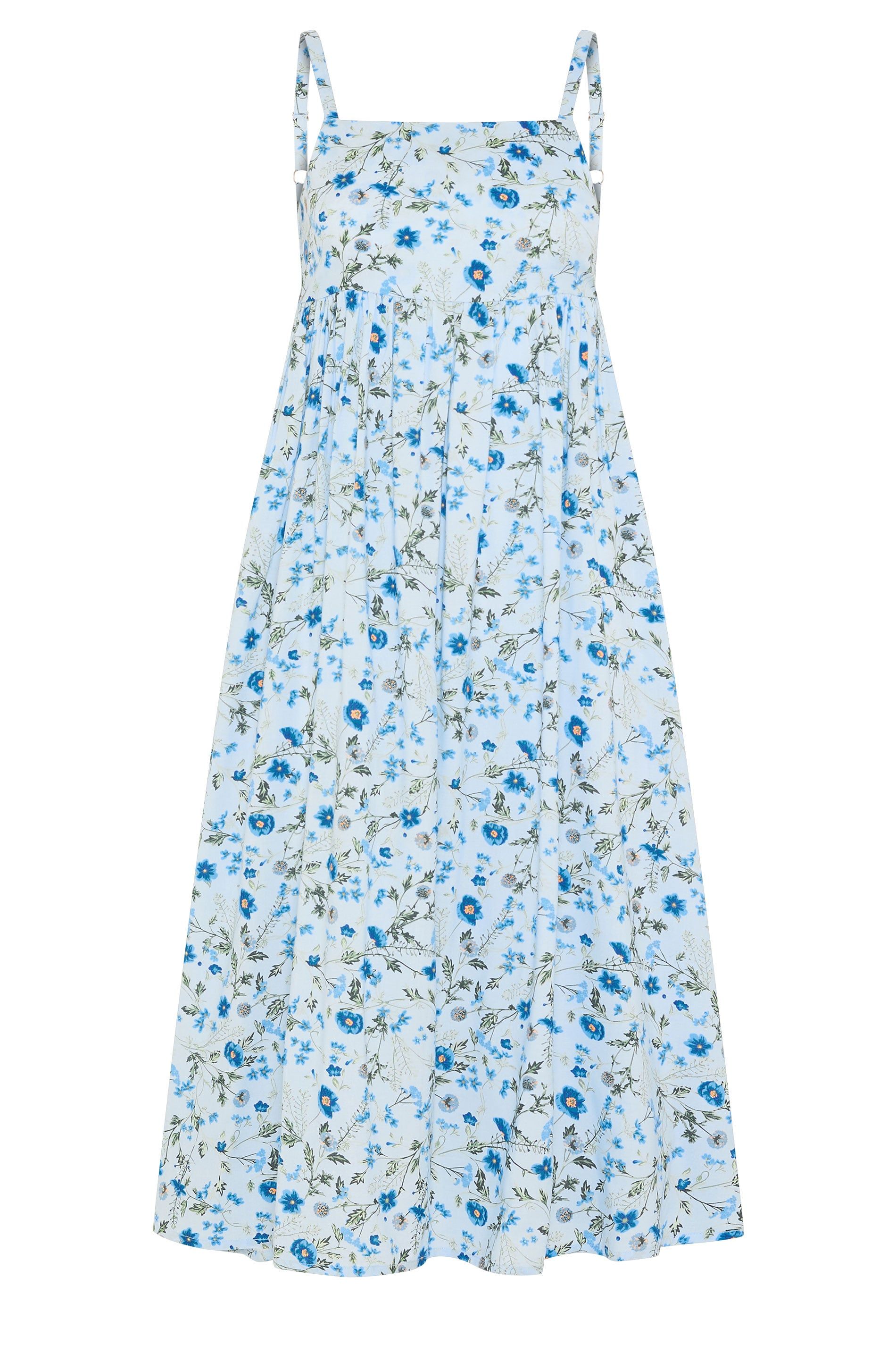 PixieGirl Petite Ditsy Floral Midi Dress