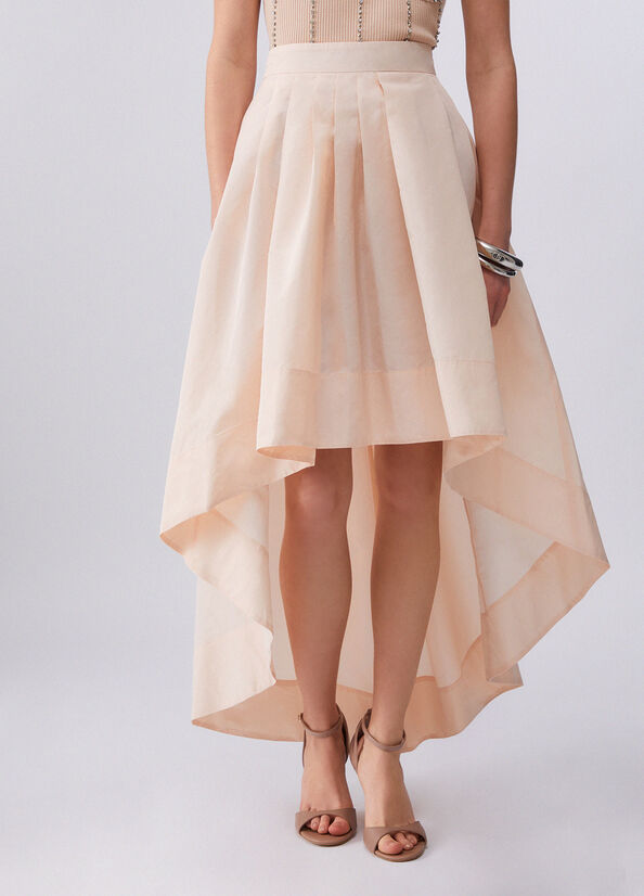 Gonna elegante in taffet&agrave;