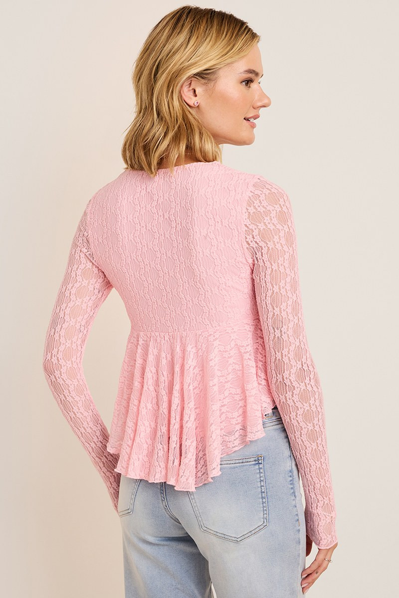 Jessica Hanky Hem Knit Top