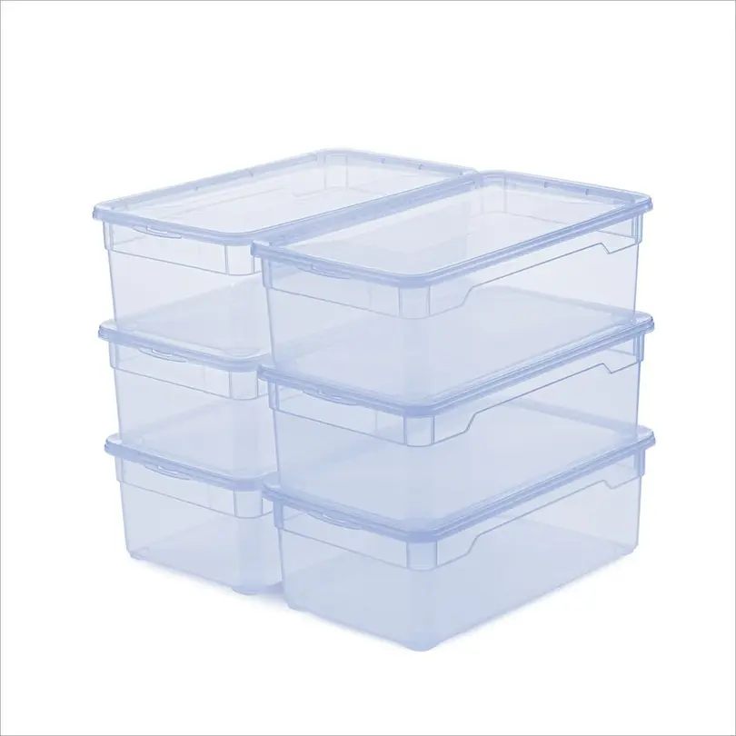 Aufbewahrungsbox 6er-Set Clearbox