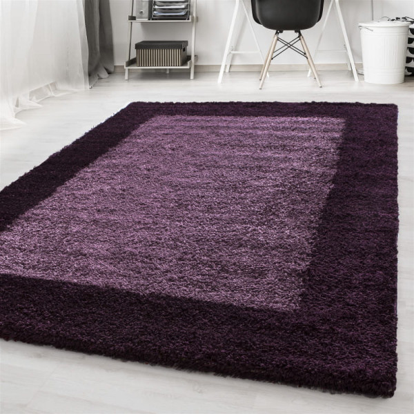 Dywan Shaggy Life ciemny fiolet 100 cm x 200 cm