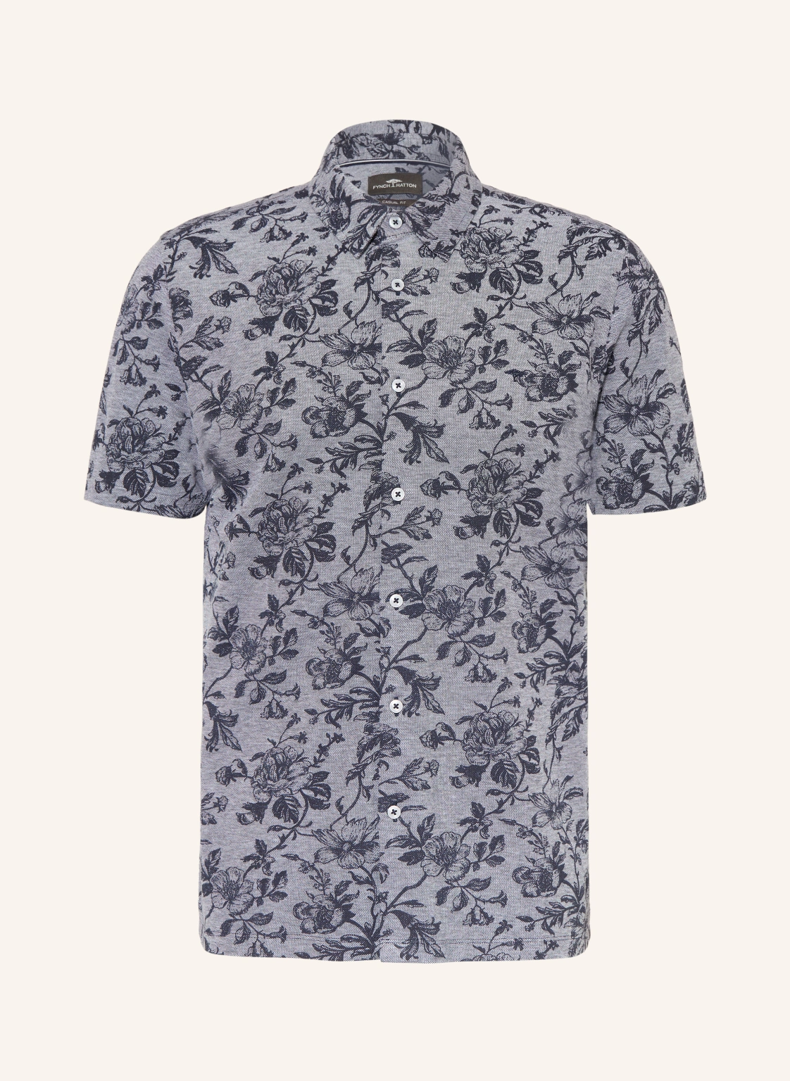 FYNCH-HATTON Kurzarm-Hemd Regular Fit