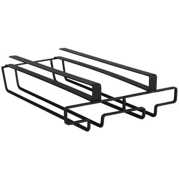 Schrankeinsatz, Metall, schwarz