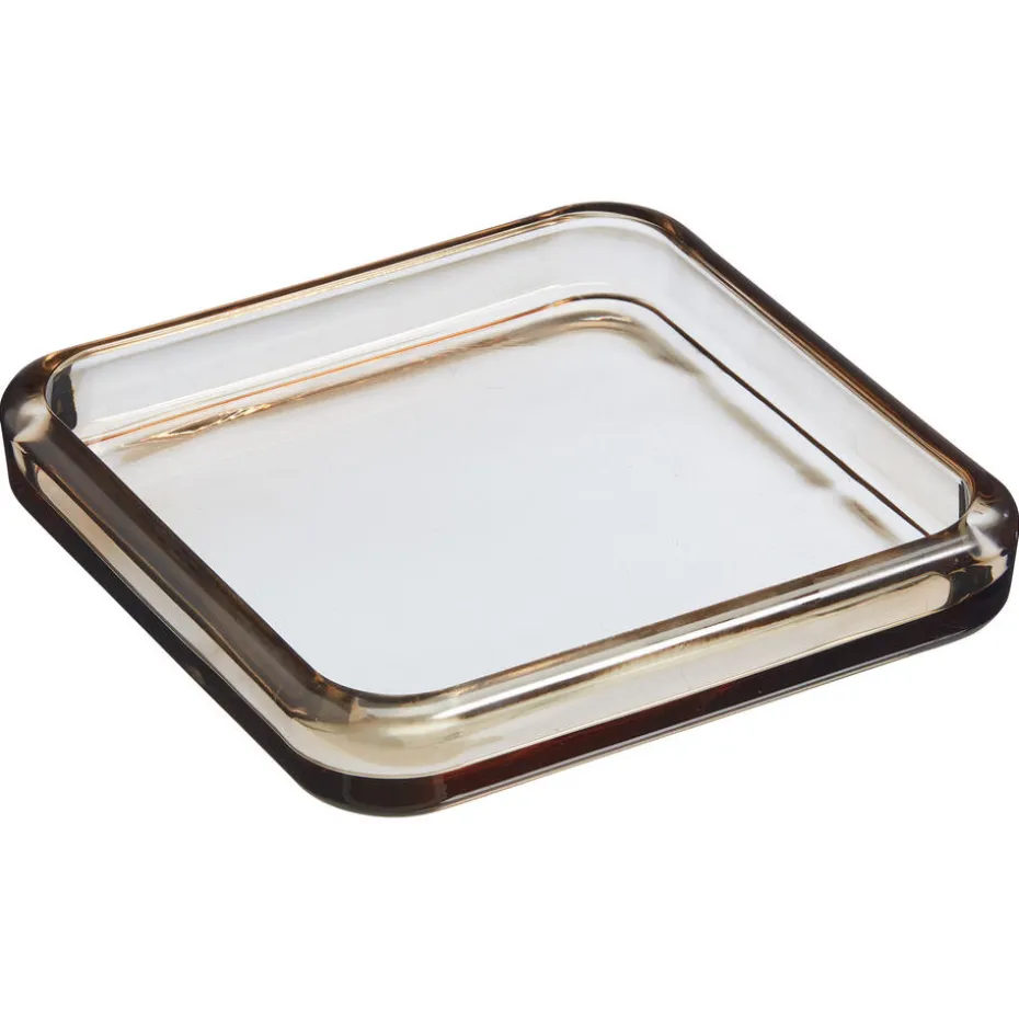 Kwantum Kaarsenplateaus | Kaarsenplateaus | Glazen Plateau Lisa  Bruin