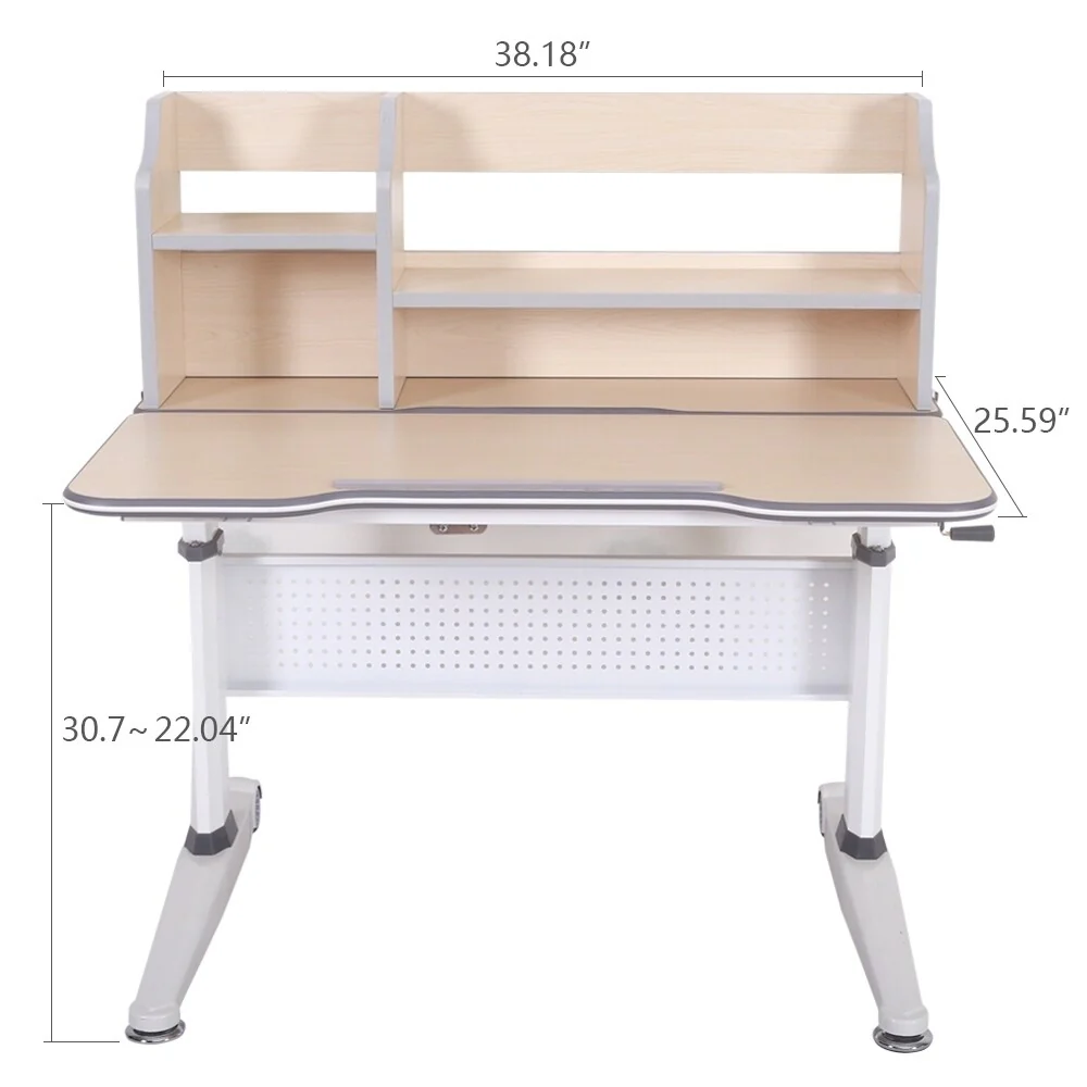 Kids Sit and Stand Ergonomic Height Adjustable Desk- The Care Desk