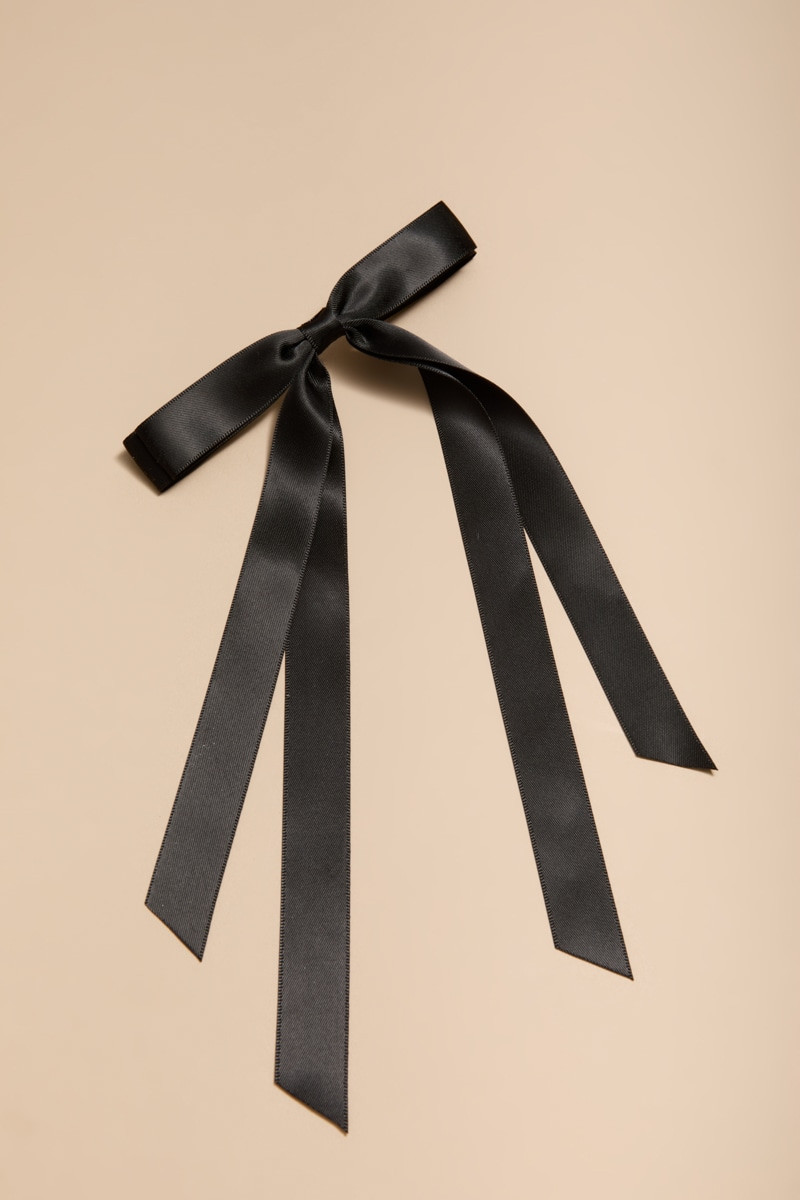 Amanda Double Bow Hair Barrette