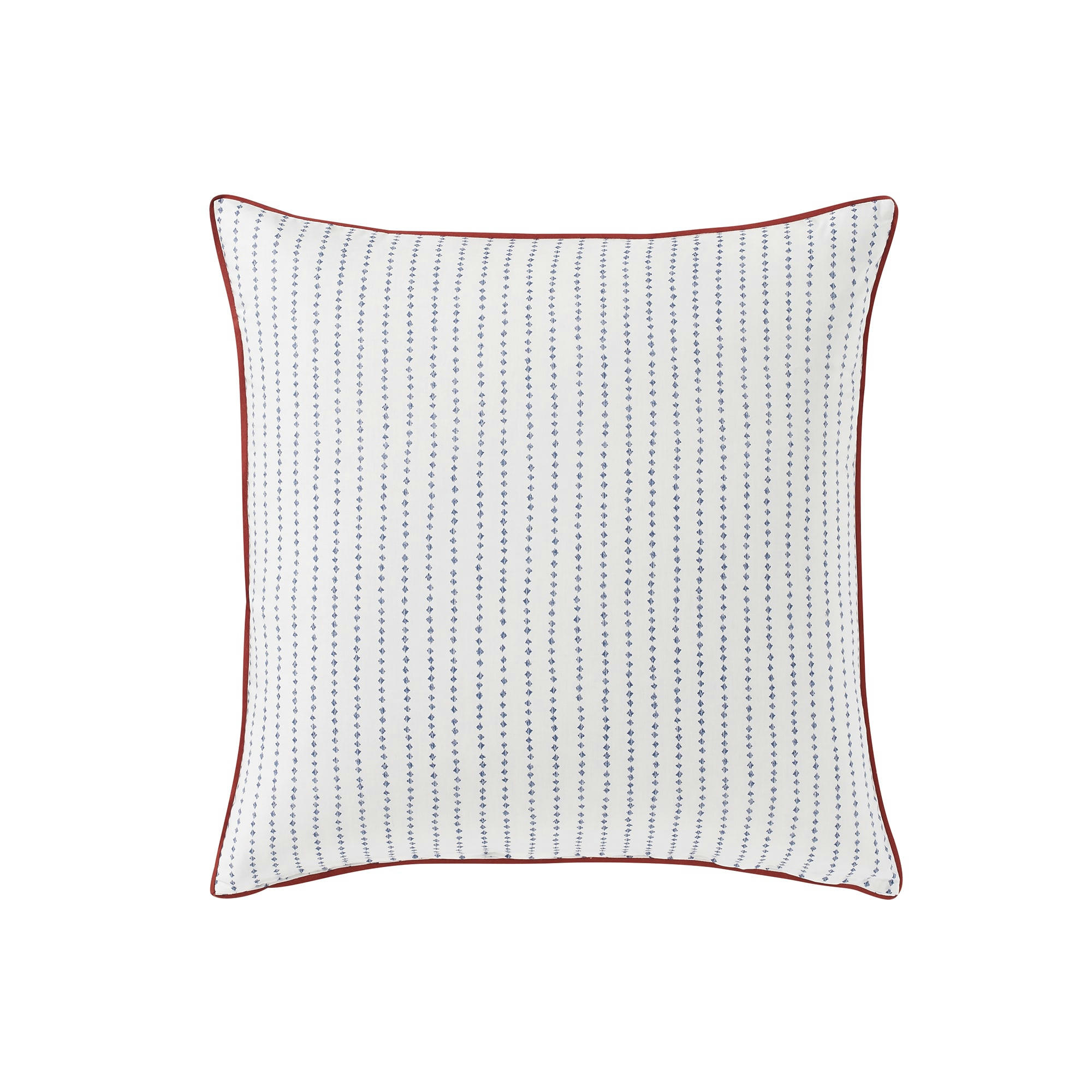 ALCHIMIE - Taie d'oreiller imprimée en coton blanc 65x65