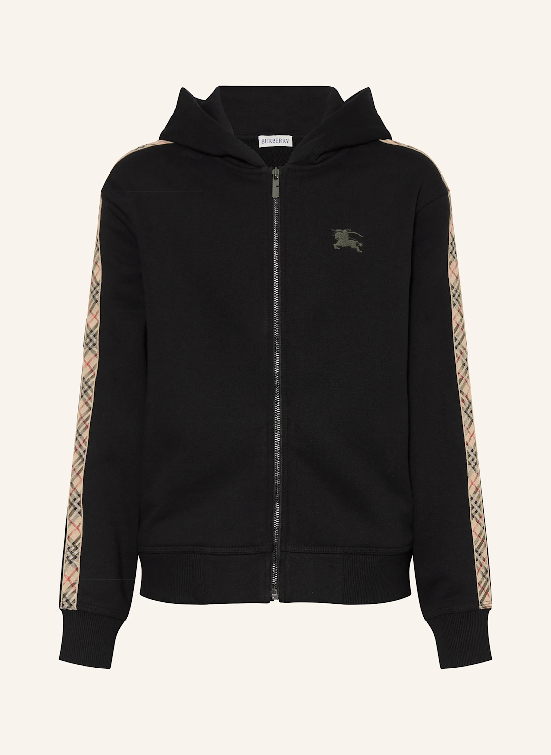 BURBERRY Sweatjacke mit Galonstreifen
