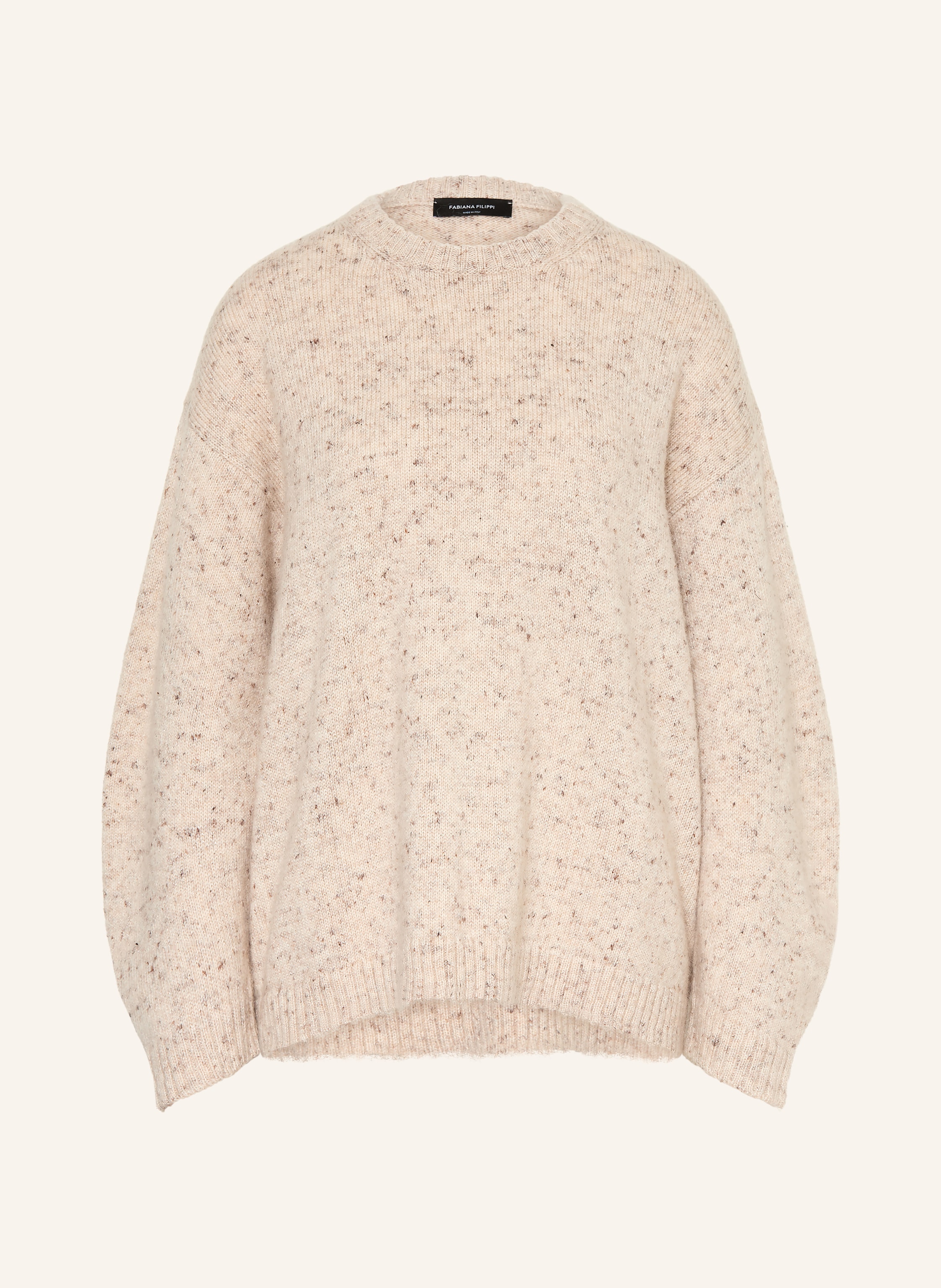 FABIANA FILIPPI Pullover mit Glitzergarn