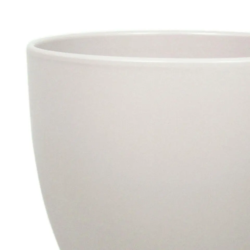 Floran Plantenpot - taupe - mat - keramiek - 22 x 19 cm