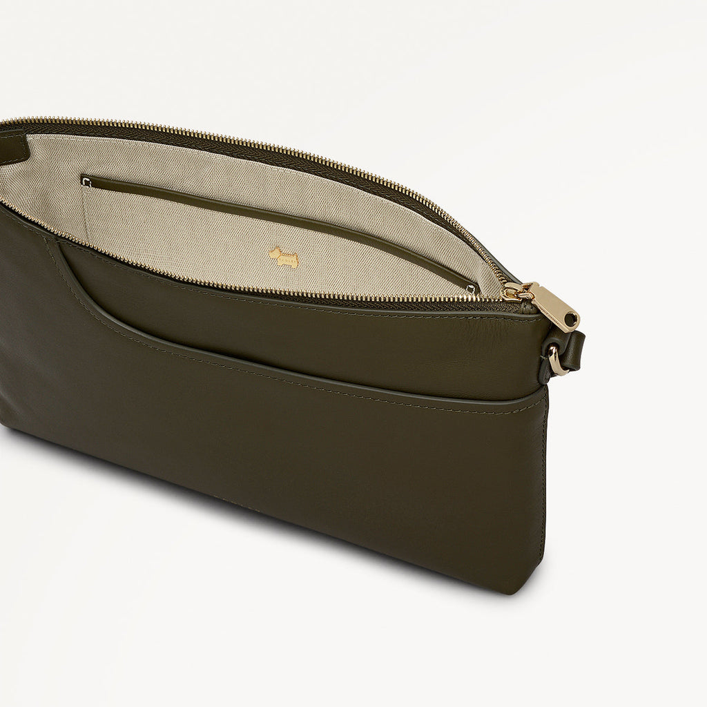 Pockets - Medium Ziptop East-West Cross Body Bag