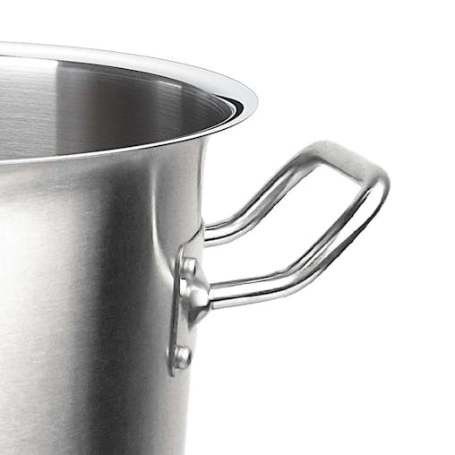 SOGA Stock Pot 14L Top Grade Thick Stainless Steel Stockpot 18/10 Without Lid
