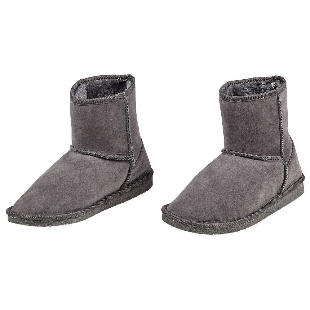 Bottes courtes fourrées femme