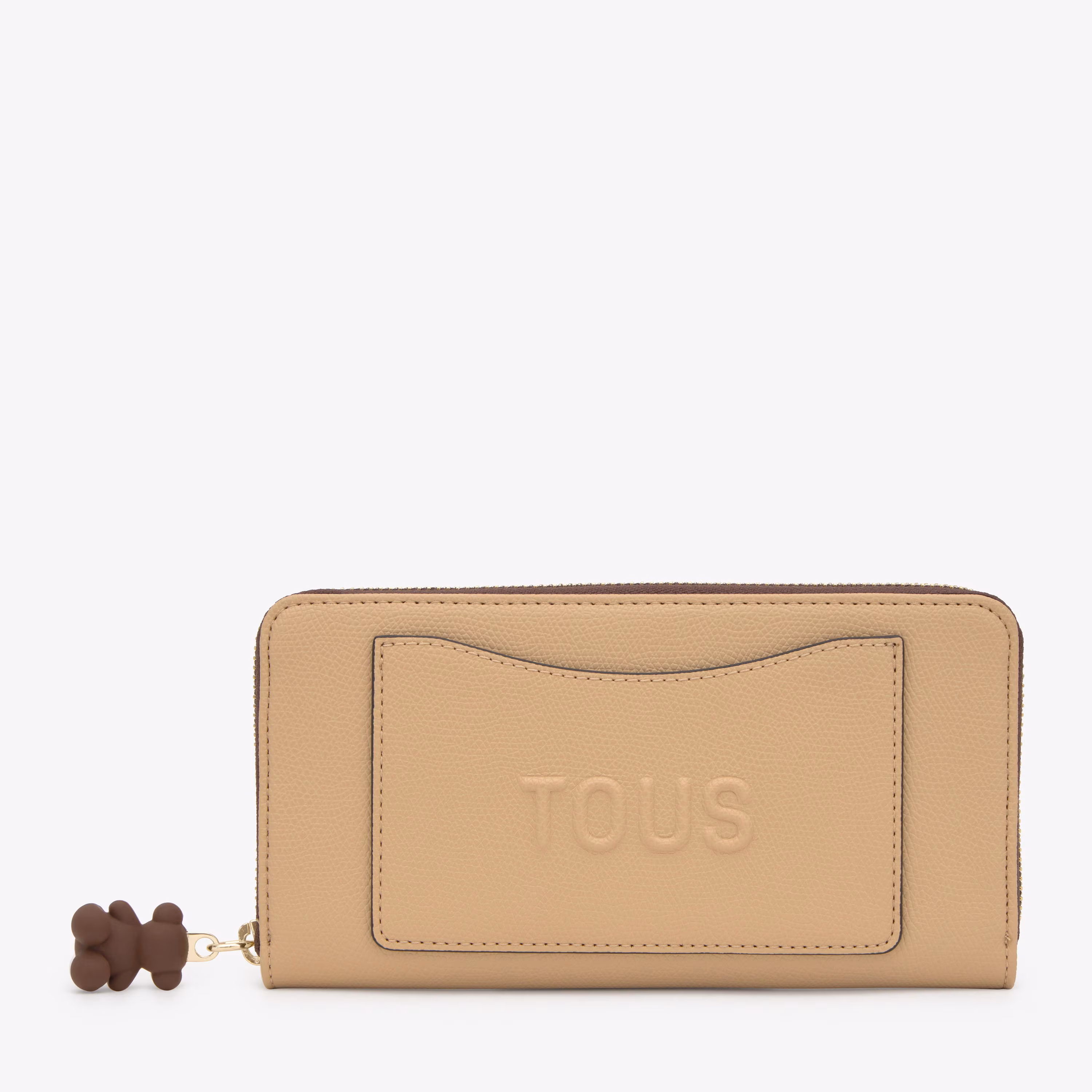 Billetera beige TOUS Back to basics