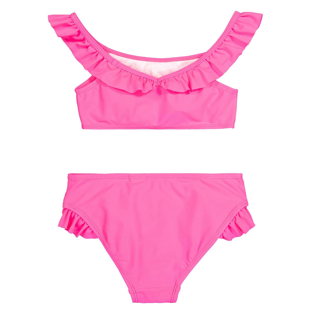 Maillot de bain 2 pièces à volants