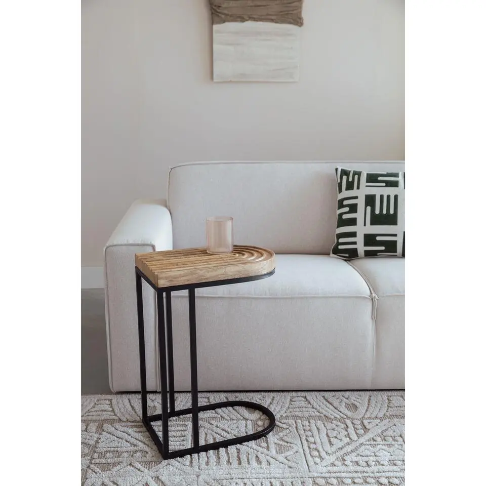 Housecraft Living Zide Bijzettafel Mangohout - Bruin