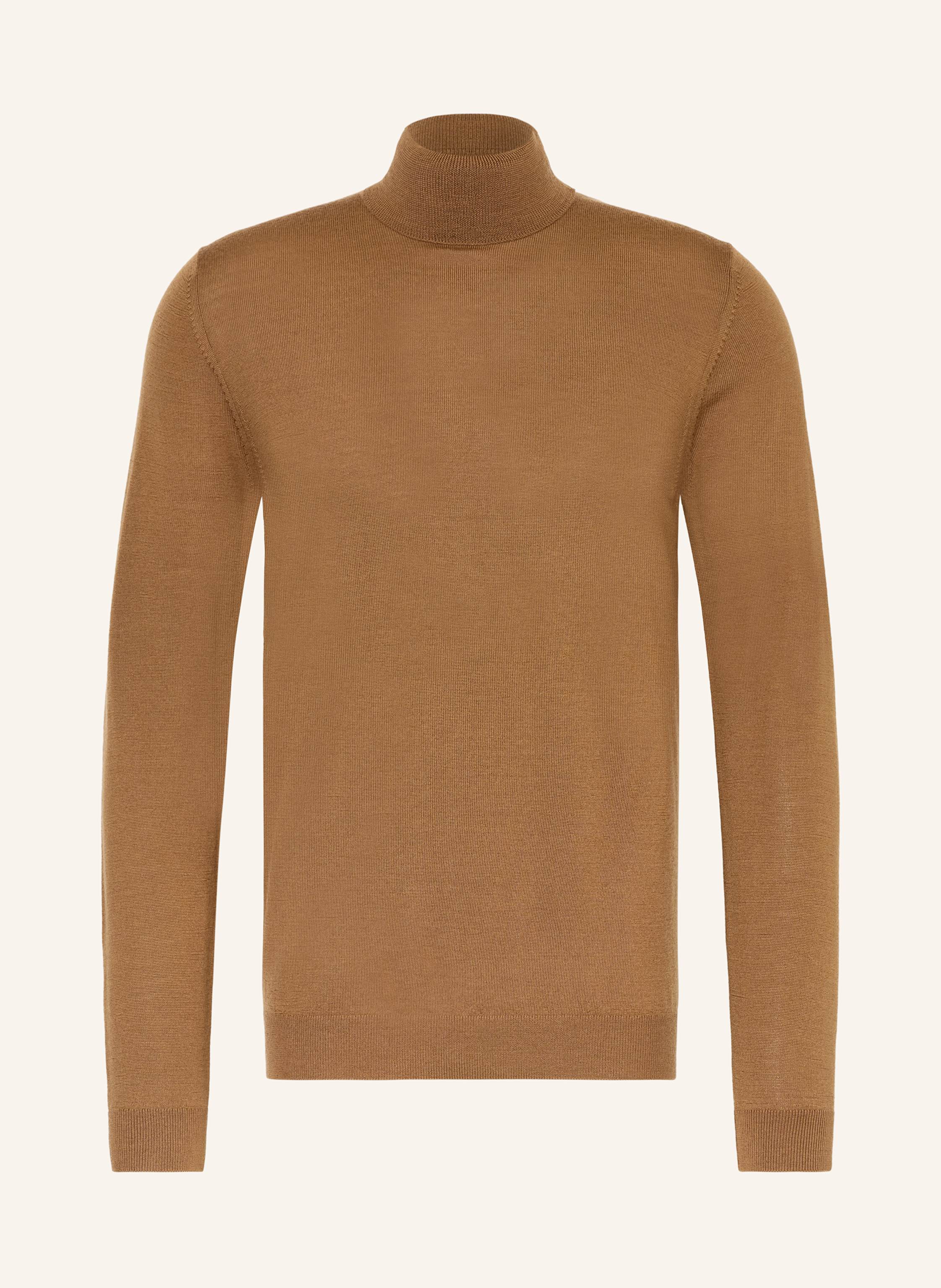 PAUL Rollkragenpullover aus Merinowolle