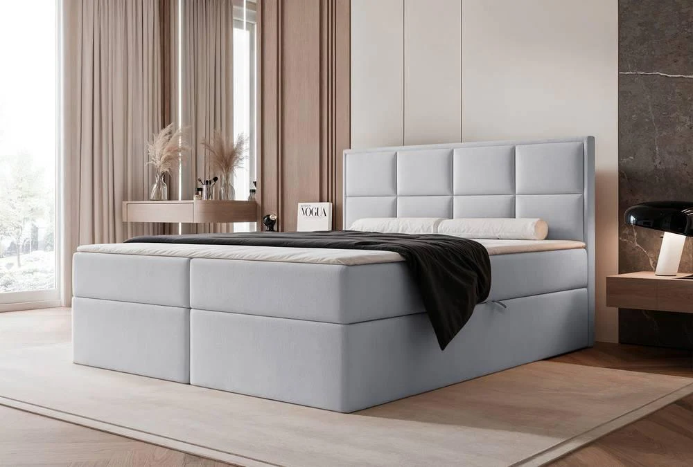 Boxspring Antonia velvet met opbergruimte 160x200