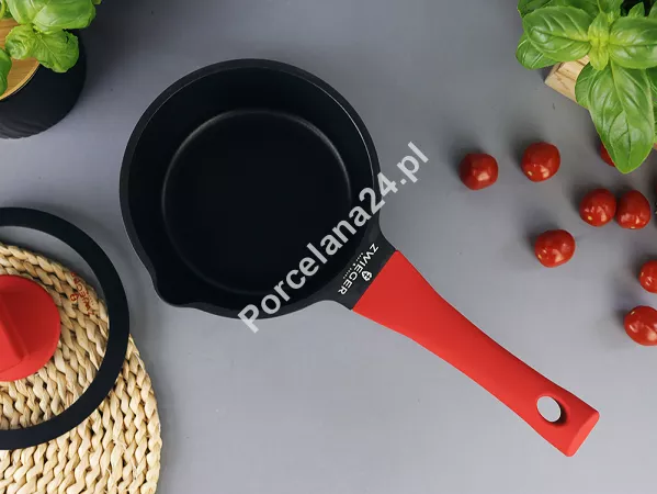 Rondel z pokrywą 16 cm / 1 L ZWIEGER - Obsidian 1Z.OB.R16