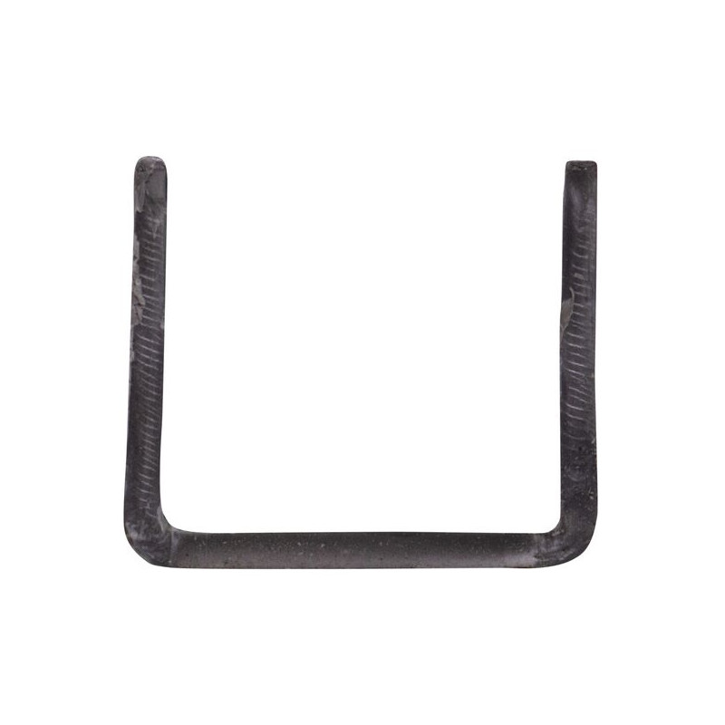 Profil U en PVC anthracite 260 x 1,8 x 2,1 cm