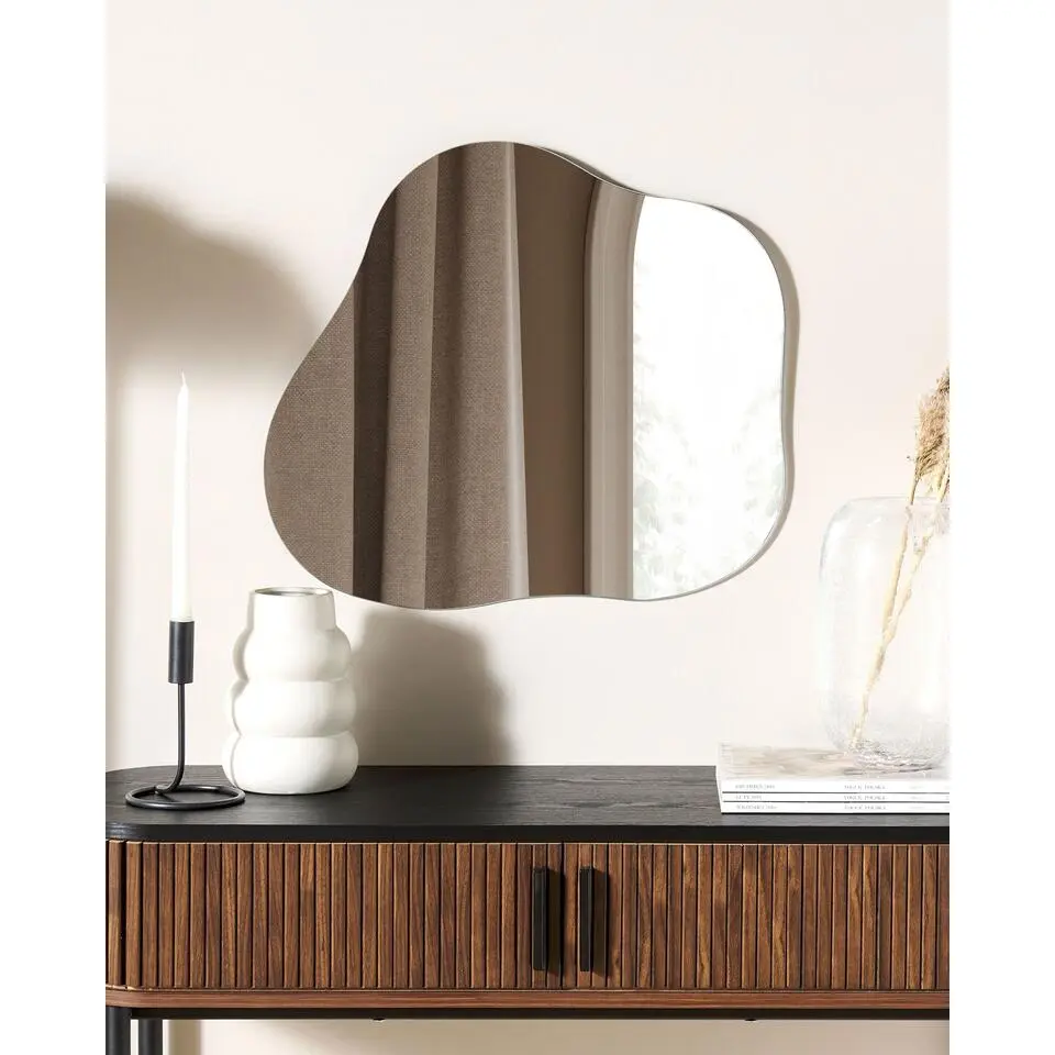 BAGNEUX - Wandspiegel - Zilver - Glas